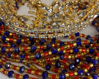 Queen Uma African Waist Beads - Traditional