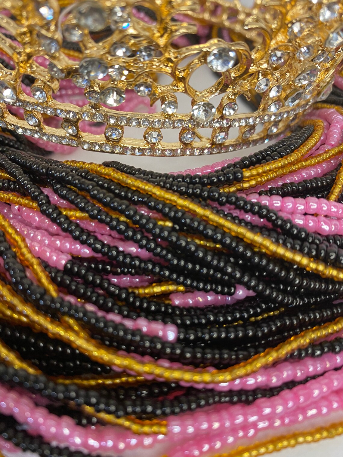 Queen Zuri African Waist Beads Traditional Yoruba Etsy