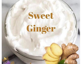 Hair and Body Butter : Sweet Ginger ( Shea Butter )