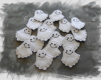 Halloween Ghost Feltie In The Hoop Machine Embroidery Design
