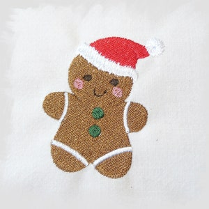 Christmas Gingerbread Machine Embroidery Design