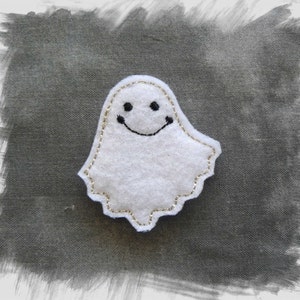 Halloween Ghost Feltie In The Hoop Machine Embroidery Design image 2