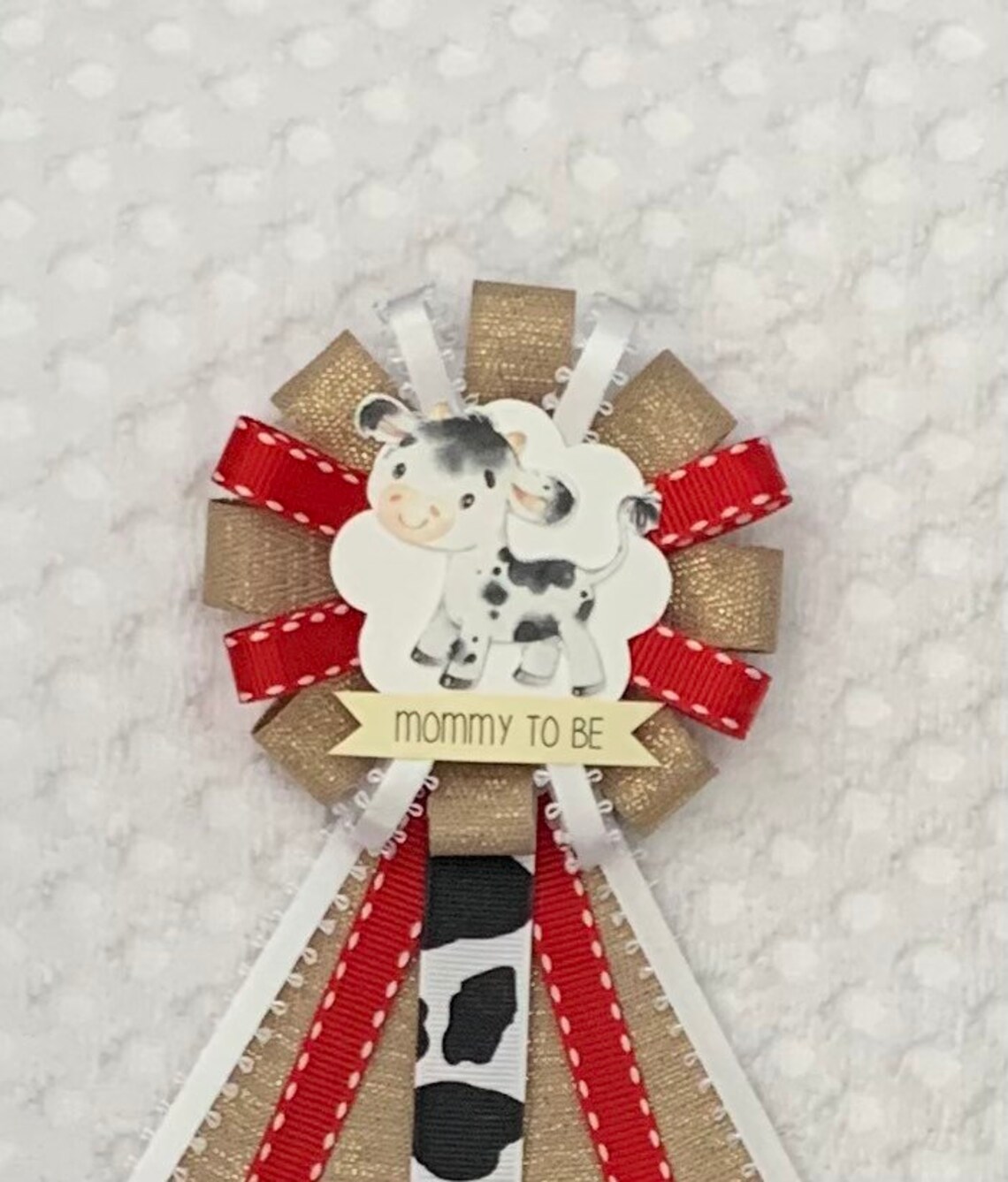 Mommy to Be Ribbon Corsage for Baby Shower PLUS Mini Corsage | Etsy