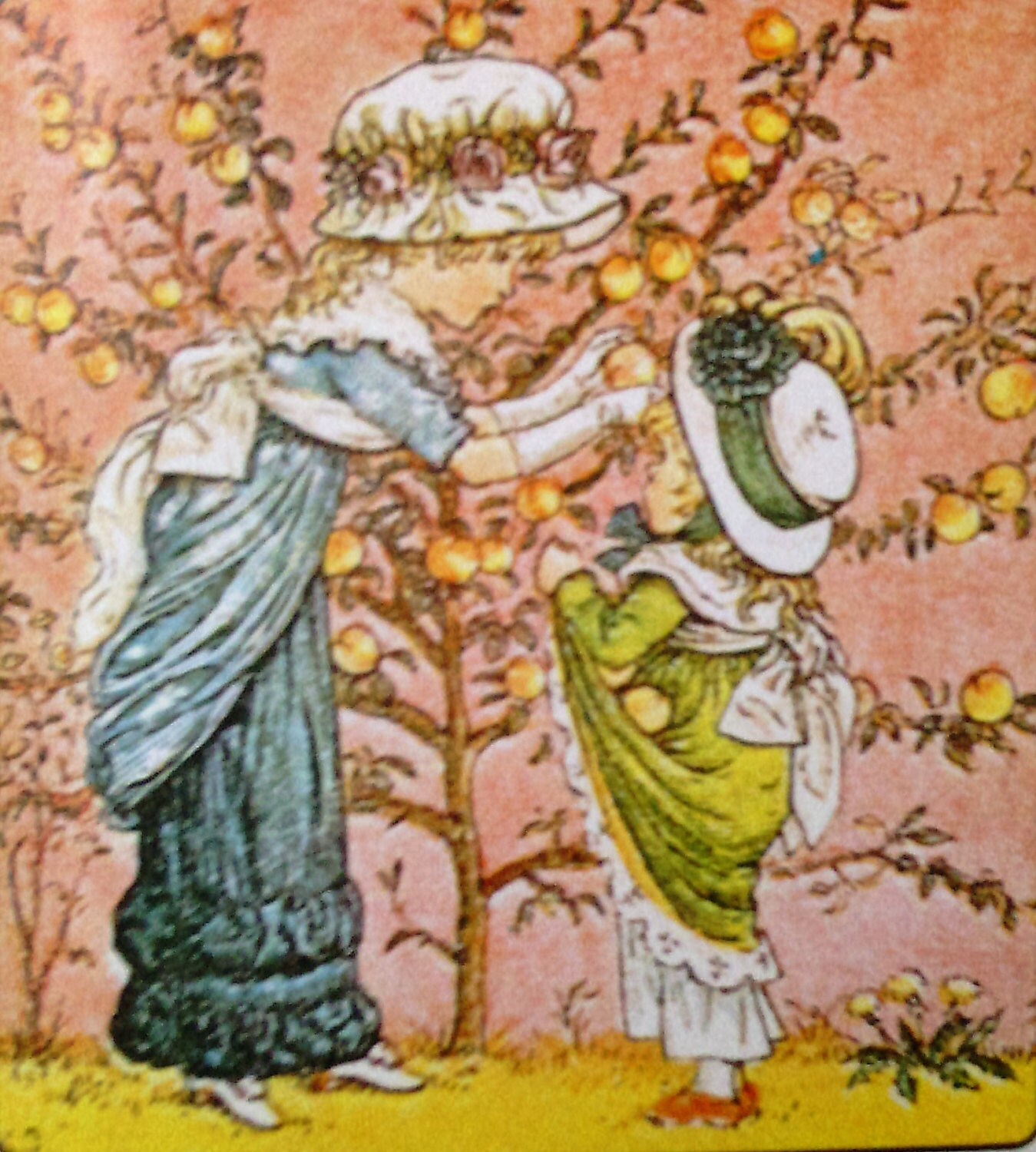 Kate Greenaway Iron-on Transfer Patterns (Dover Needlework S