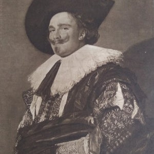Fotoincisione antica del dipinto tratta da The Hundred Best Pictures capovolta su carta di supporto originale compilata nel 1901 da Charles Letts