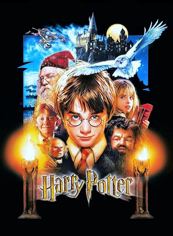 Harry Potter Sticker Chart