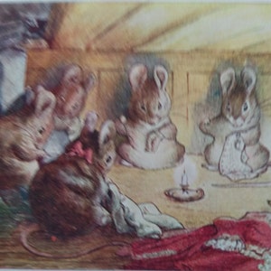 The Tailor of Gloucester original Vintage print  from 1970's-  by Beatrix Potter. choice of 10 prints