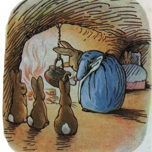 Beatrix Potter , Peter RABBIT - Cross Stitch Chart Available in DMC or ...