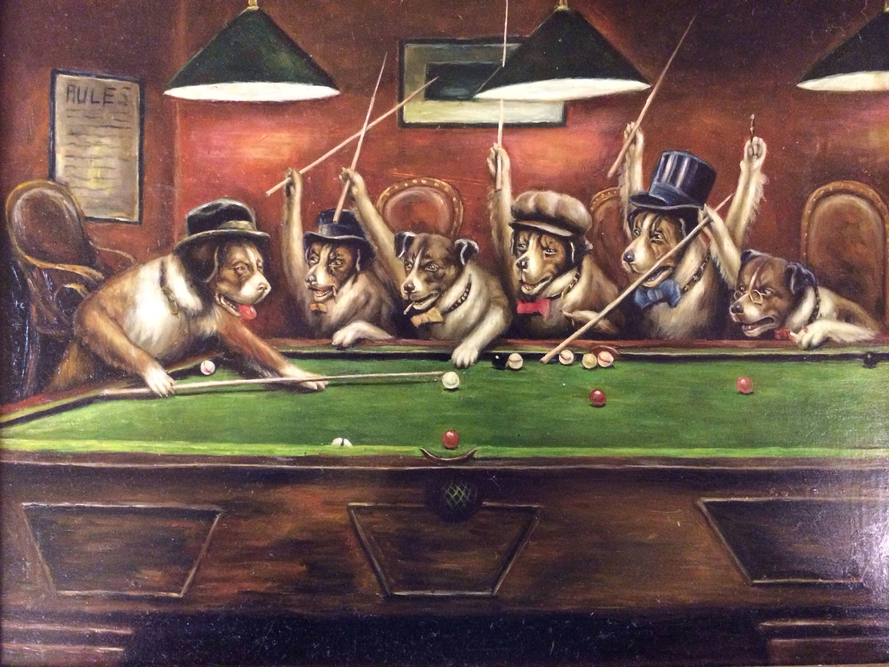 Coolidge dogs hotsell playing poker