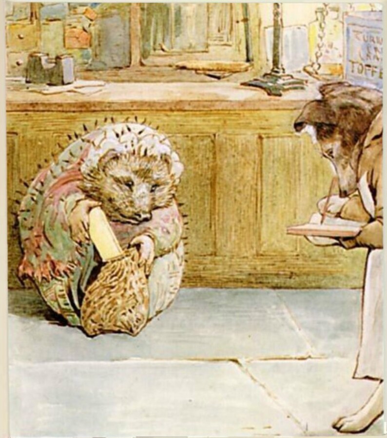 Peter Rabbit Jemima Puddleduck Mrs Tiggywinkle From the Tale of Ginger ...