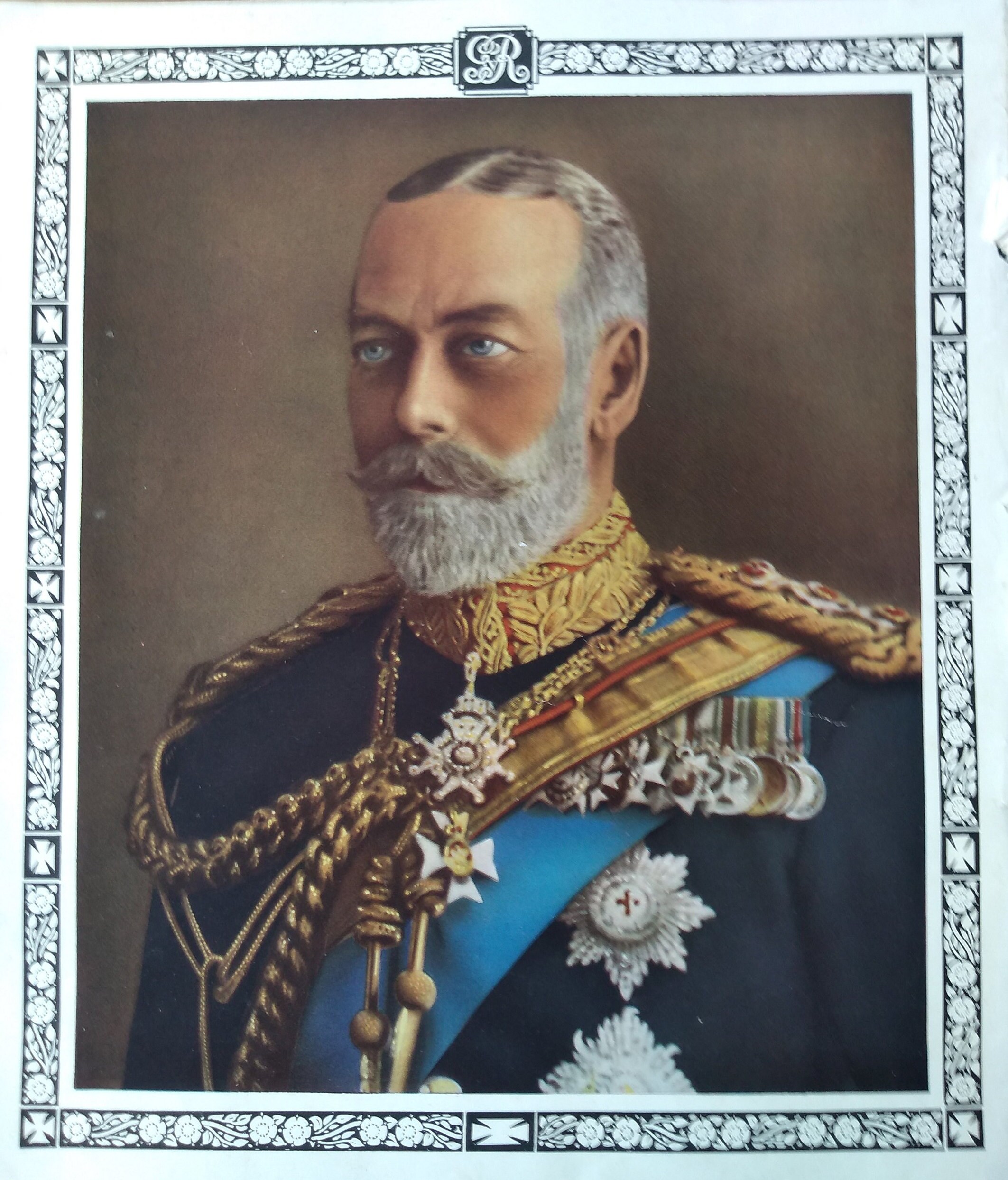  Crown Review ヴィンテージポスター Original Vintage Poster 1937. Krönung und britische Königsfamilie