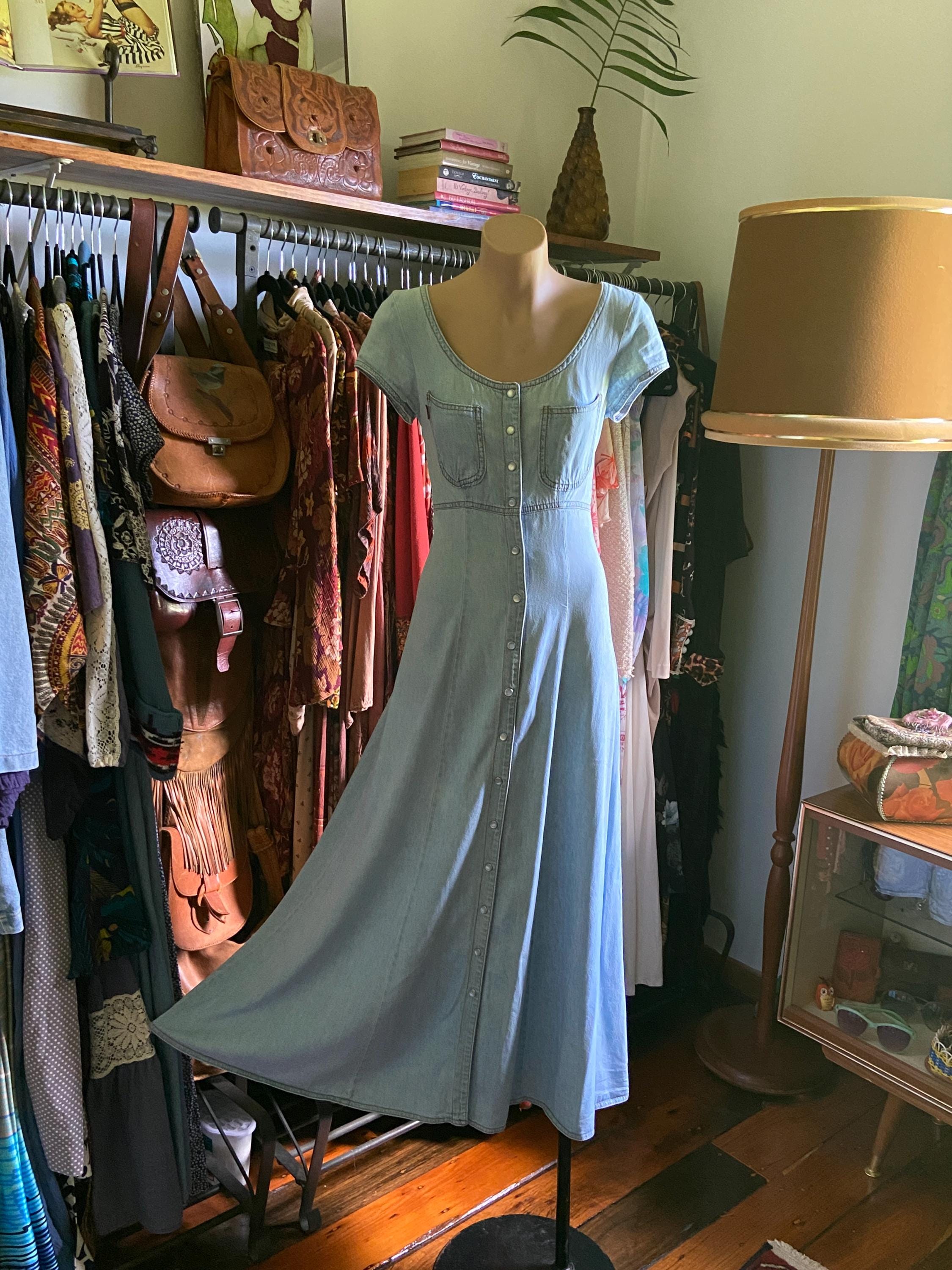 free people blue ruffle dress Free People main image 0