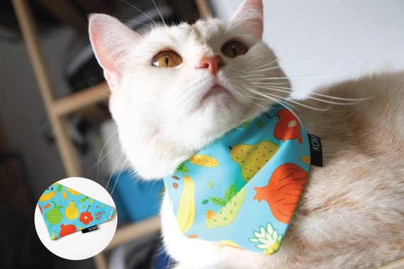 Cute Cat Bandana Collar Summer Fruit Cat Bandana Collar Cat