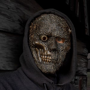 Steampunk Cyberpunk Mask: Gothic Cosplay Masquerade, Halloween Costume