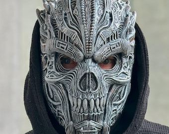 Biomechanical Skull Mask