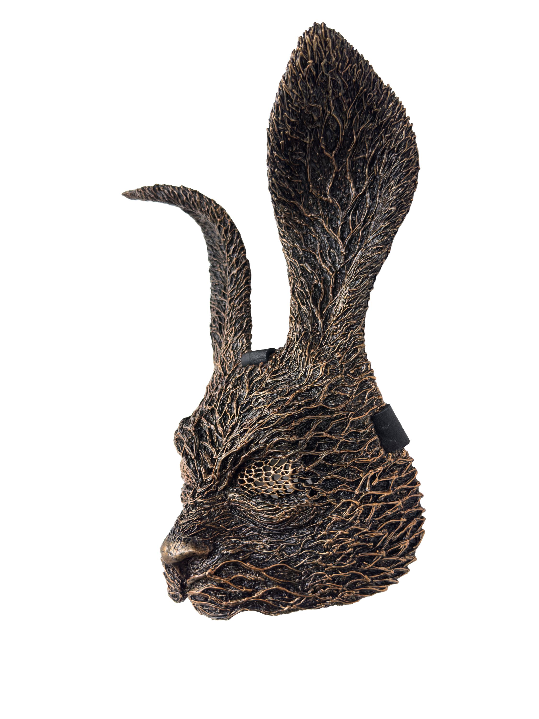Scary Halloween Bunny Mask Rabbit Mask Etsy