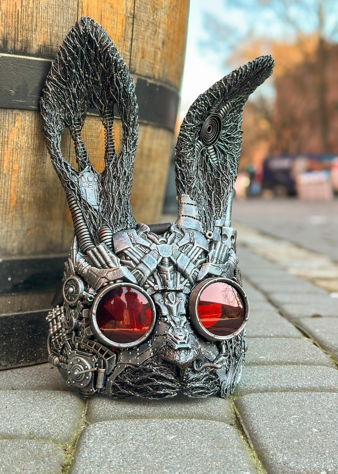 Steampunk Bunny Mask | Rabbit Mask - Etsy Australia