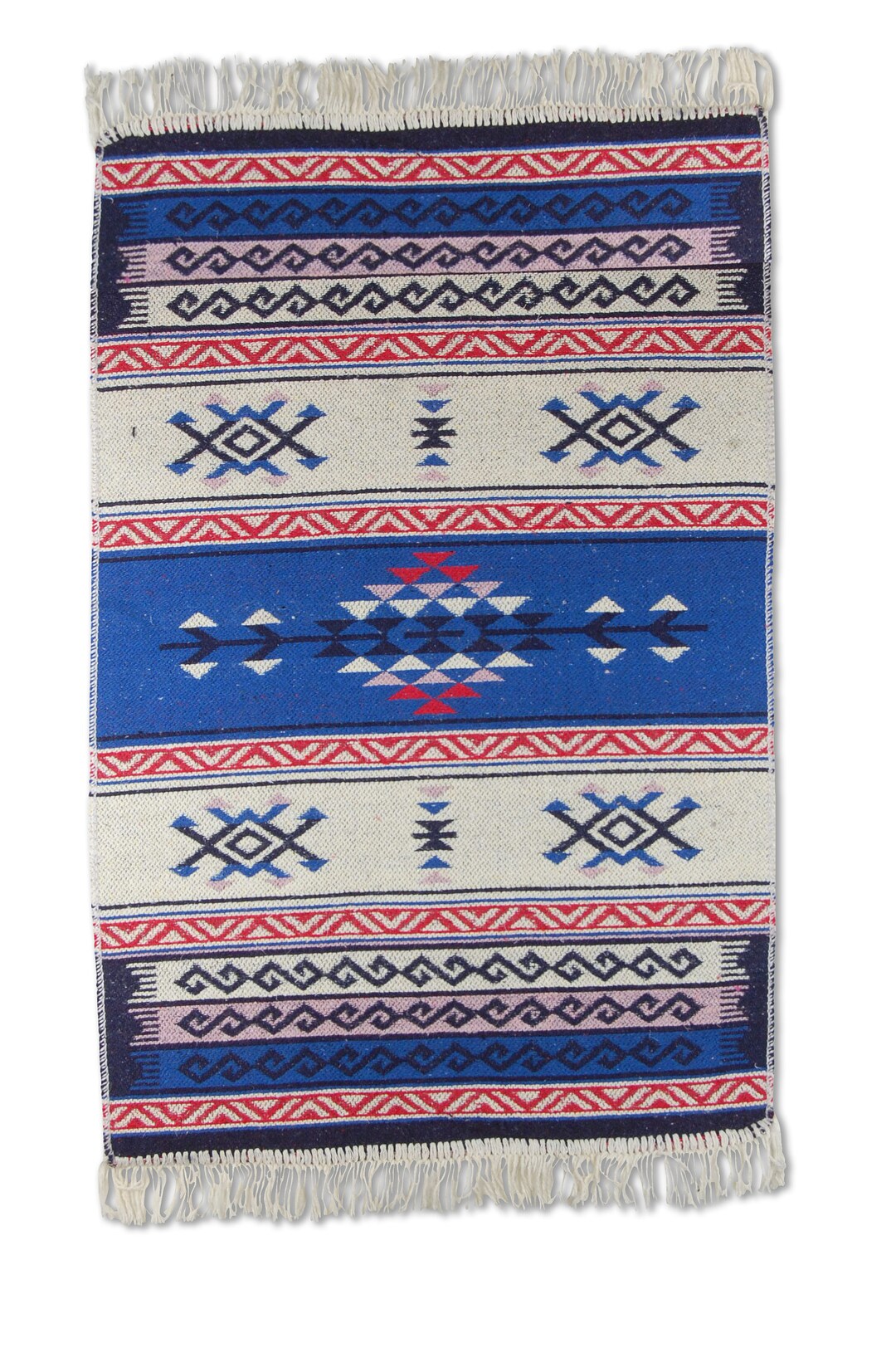 Ethnic Kilim Bath Mat Southwestern Home Decoration Tribal Etsy UK