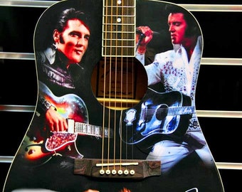 Elvis Presley on Tour Exhibition O2 Arena London England UK Photograph Picture Print