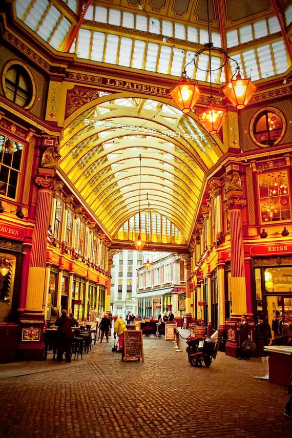 Leadenhall Market City of London England Photograph Picture Etsy