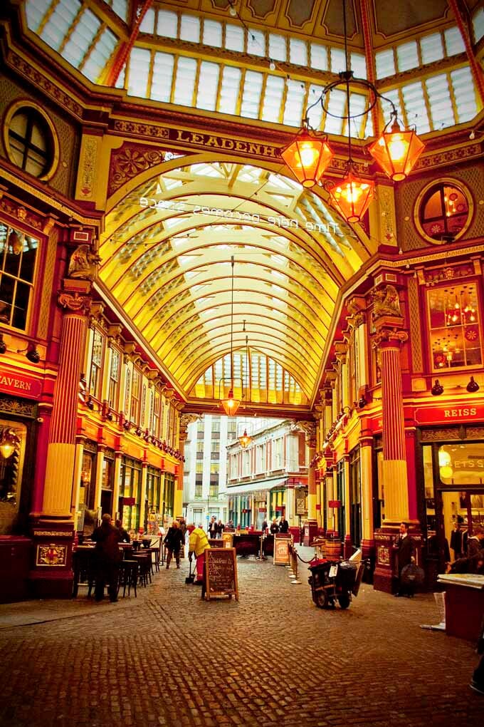 Leadenhall Market City of London England Photograph Picture Print