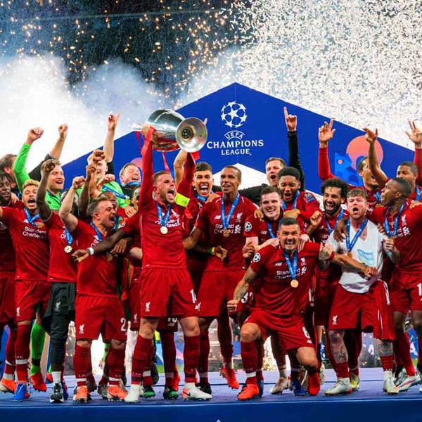 Liverpool Champions League European Cup Winners 2019 Photograph Picture Print