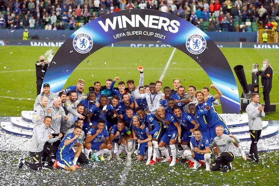 Chelsea Fc Europa Super Cup Gewinner 21 Fotografie Bild Etsy De