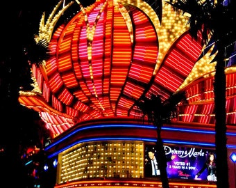 Flamingo Las Vegas Hotel Neon Signs United States of America Photograph Print