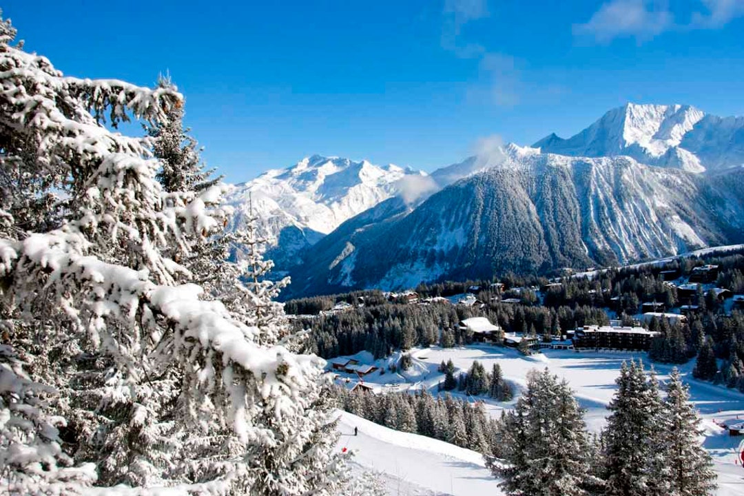 Courchevel 1850 3 Valleys Ski Area French Alps France Alpine Mountain ...