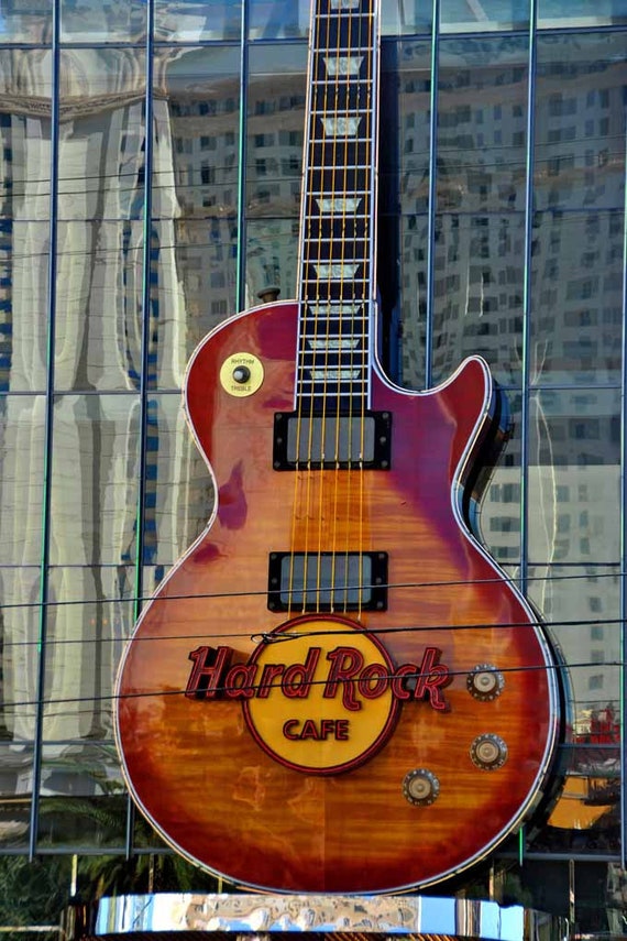 Hard Rock Cafe Guitar Las Vegas United States of America USA