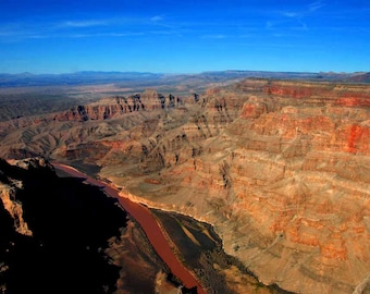 Colorado River Grand Canyon Arizona United States of America USA Photograph Picture Print