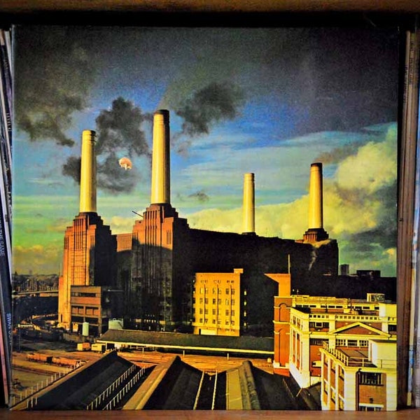 Pink Floyd Animals LP Album Front Cover Battersea Power Station Photograph Picture Print