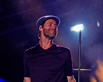 Howard Donald Performing Live With Take That Photograph Picture Print