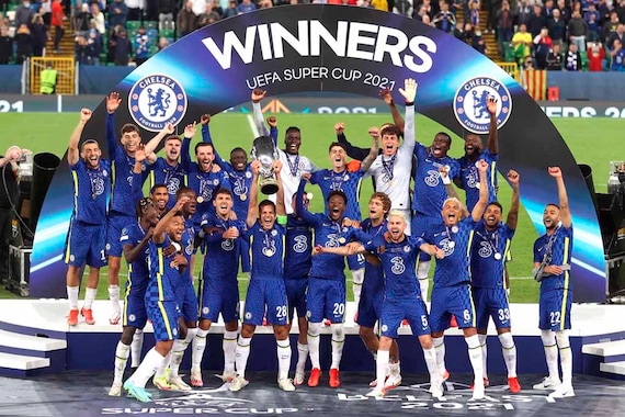 Chelsea FC European Super Cup Winners 2021 Photograph Picture