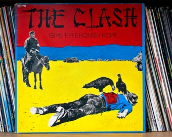 The Clash Give Em Enough Rope Album LP Front Cover Photograph Picture Print