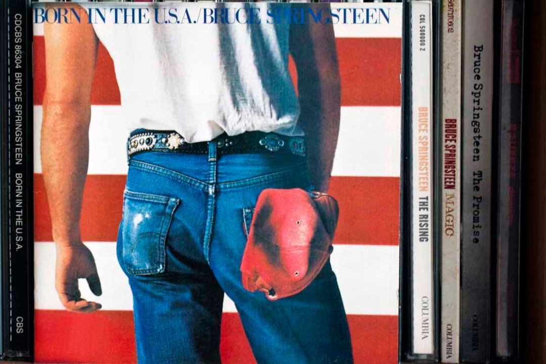 Bruce Springsteen Born in the USA Cd Album Front Cover Color Picture Photograph Fine Art Bruce Springsteen Born in the USA Cd Album Front Cover Color Picture Photograph Fine Art