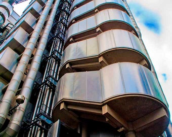 Lloyds of London Building Photograph England United Kingdom Photograph Picture Print