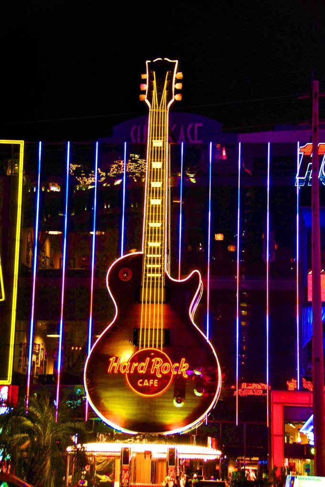 Hard Rock Cafe Guitar Las Vegas Nevada United States America Etsy
