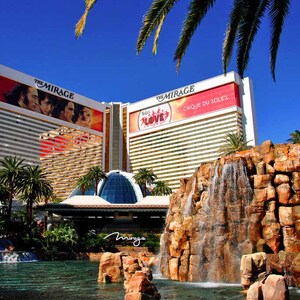 Mirage Hotel Las Vegas Estados Unidos de América Fotografía Impresión
