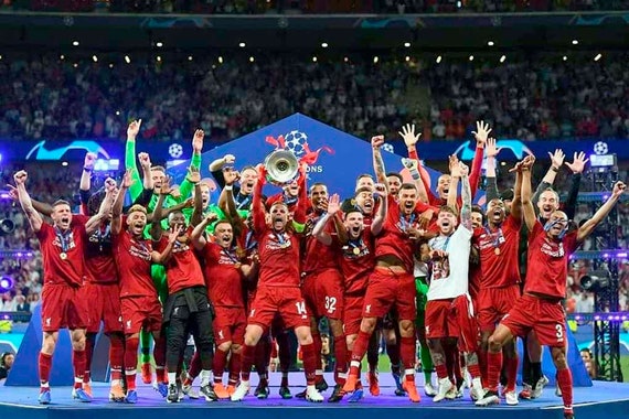 Liverpool Champions League European Cup Winners 2019 Photograph