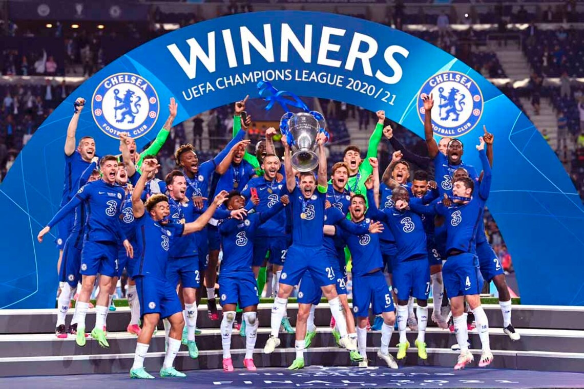 Chelsea FC Champions League European Cup Winners 2021 Etsy