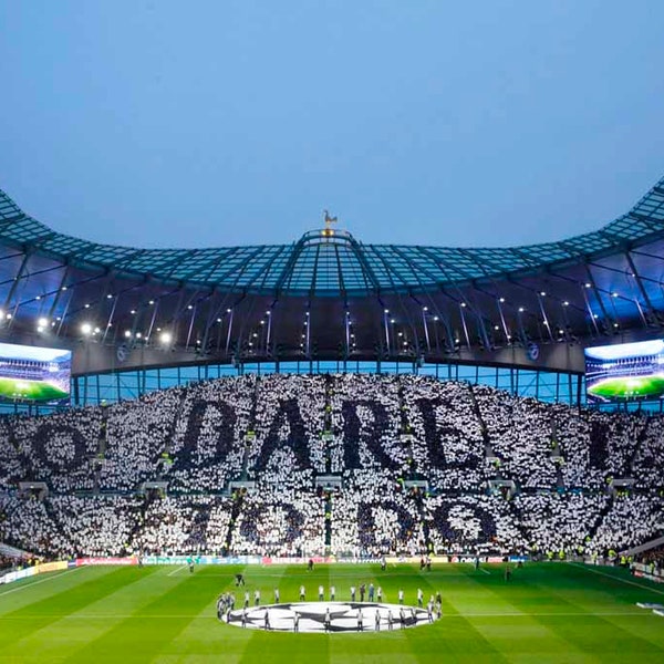 White Hart Lane Spurs Tottenham Hotspur Stadium London Photograph Picture Print