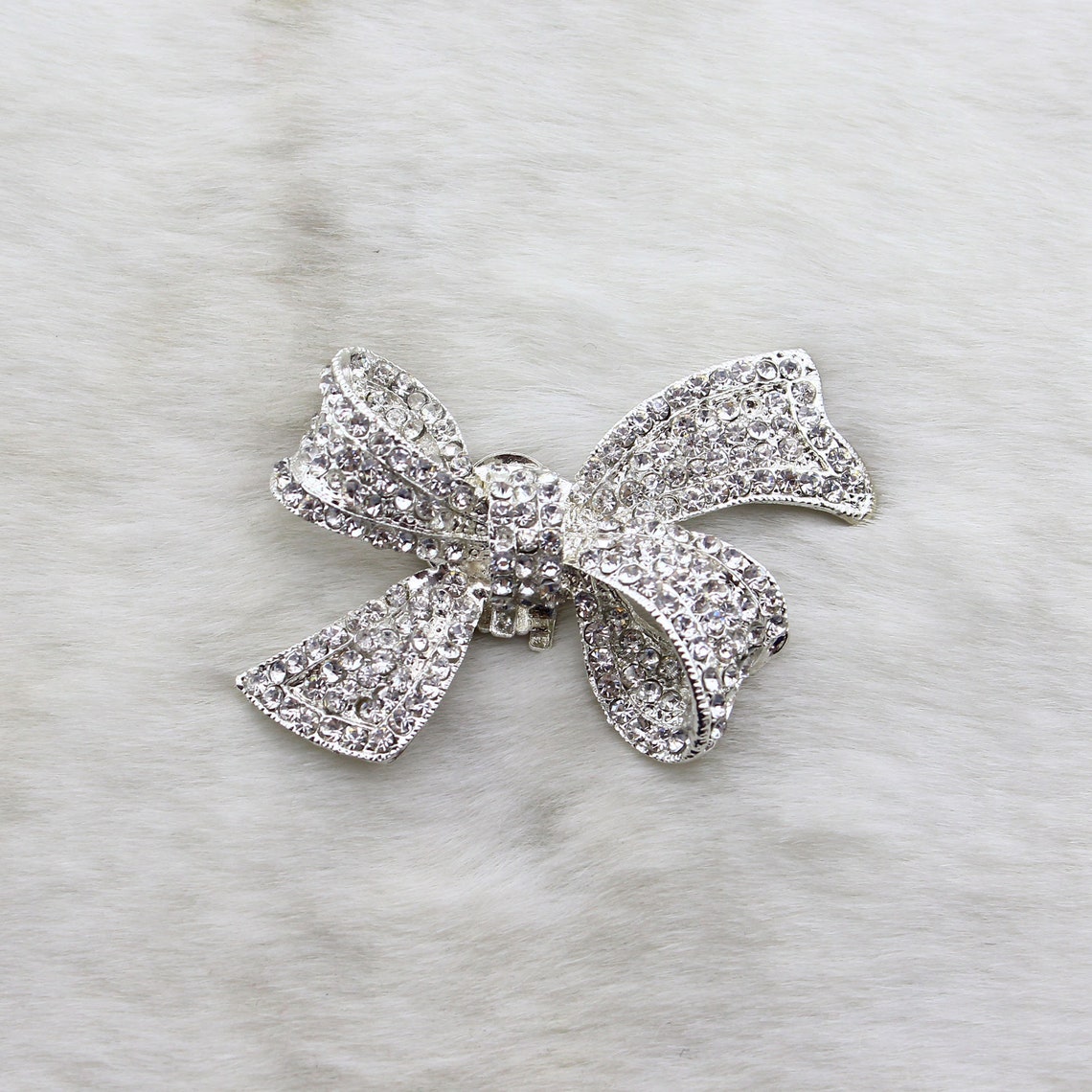 6.5x4.5cm Bowknot Diamonds Clips for Shoes clip-on - Etsy