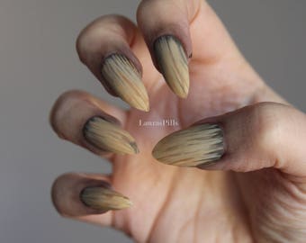 Vampire Nails Etsy