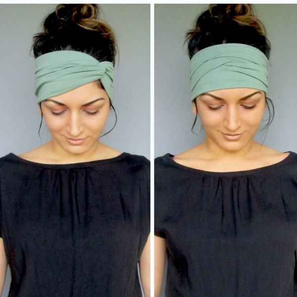 Stirnband für Damen zum Selberbinden, Yoga Stirnband, Haarband Damen, Damenstirnband, Elastisches Haarband