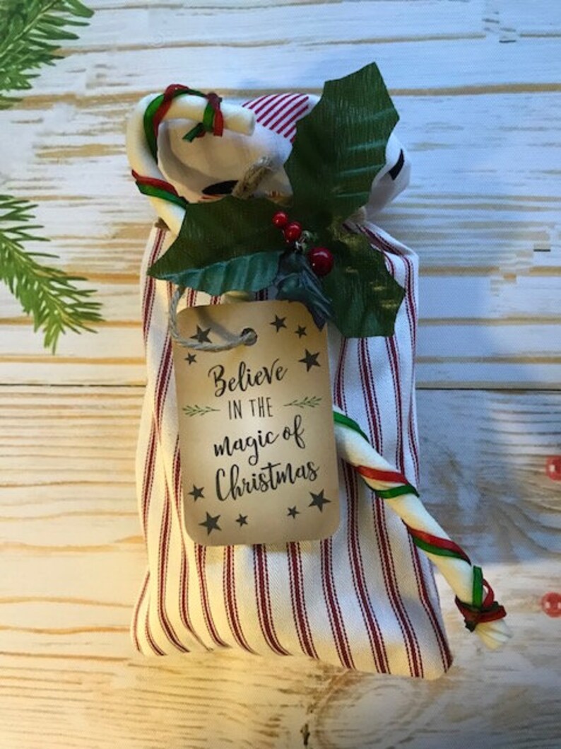 Dog Christmas Gift Bag / Box Handmade Bag For Dogs Includes Etsy