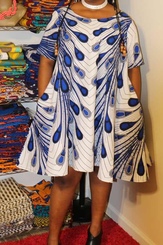 African Print Dress/african Dress/ankara Dress/african - Etsy