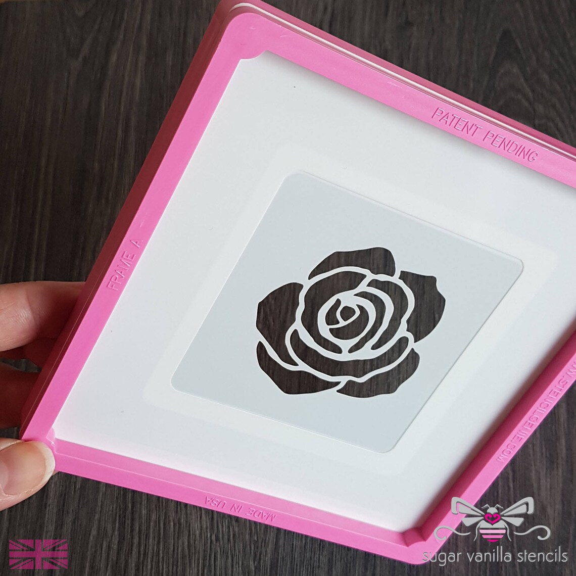 Stencil Genie UK Free delivery Cookie stencil holder cookie Etsy