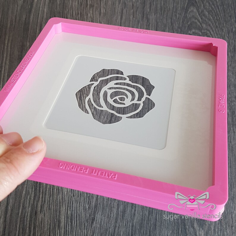 Cupcake to Cookie Stencil Adapter 2 Pieces. Cupcake Stencil Adapter