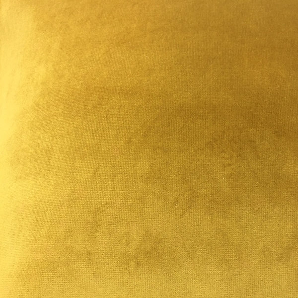 Gold Ochre Velvet - 124cm wide